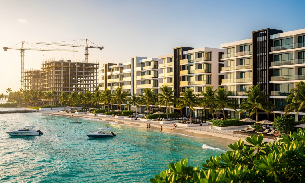 Los hoteles concentran cerca del 20% de la inversión inmobiliaria hasta septiembre — imagen ilustrativa generada con FLUX